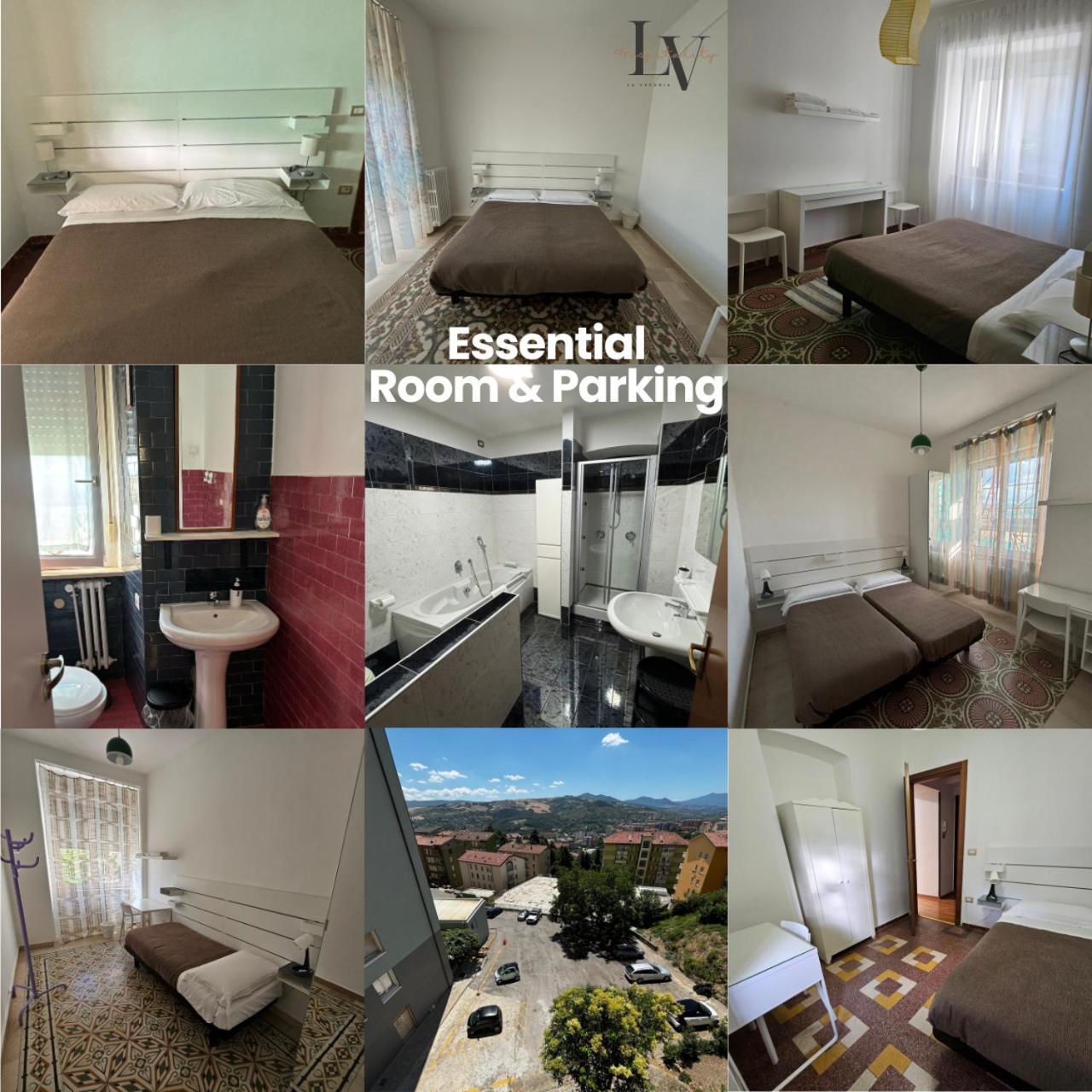 Essential Room & Parking In Centro Citta Con Parcheggio Privato E Wifi Ποτέντσα Εξωτερικό φωτογραφία